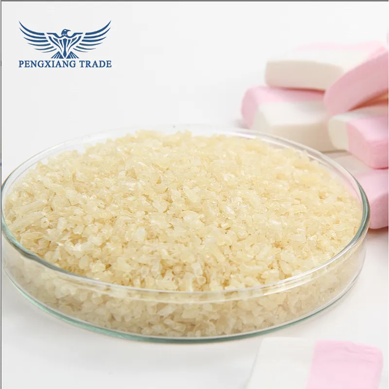 Halal Animal Skin Food Gelatin Bovine Edible Gelatin for Confectionery and Cakes 200 Bloom